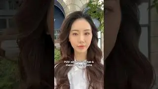 When you get your hair & makeup done by a professional MUA in Korea #korea #kbeauty #koreanmakeup