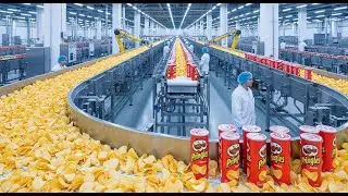Inside a Pringles Mega Factory: How Millions of Potato Chips Are Made