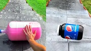 🎈Breaking Glass Bottles🥀 - Crushing Crunchy & Soft Things🔥🍾🌈