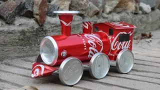 How to Make Train Engine - Amazing Mini Locomotive - #train