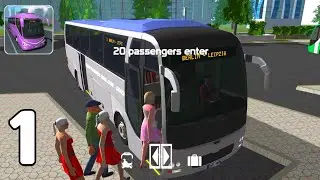 Public Transport Simulator Coach - Berlin - Leipzig Part 1 (Android GamePlay Walkthrough)