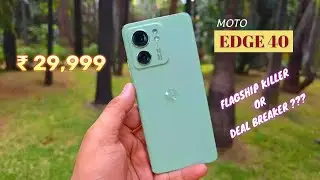 Motorola Edge 40 Review  with Pros & Cons -  ⚡Best 5G Phone under 30000 ?