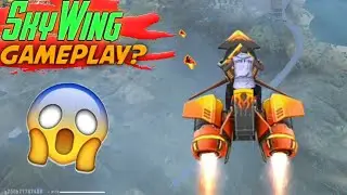 Free Fire New Sky wing Work || Free Fire Free Sky wing Skin