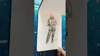 Sketchbook Tour original artwork drawing collection stabilo faber castell pencil tombow brush pen
