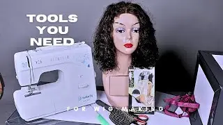 Basic Tools You Need to Start Making Wigs | Wig Making for Beginners (Ep. 1)