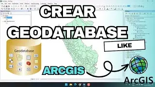 Crear un GEODATABASE (GDB) en arcgis 10.8 paso a paso en 5 minutos