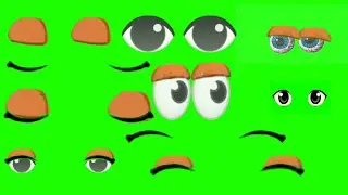 Open and Close Eyes green screen top 10 Different video animation effect.Make a croma key kinemaster