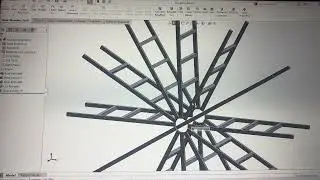 CAD Solidworks Ferris Wheel Project