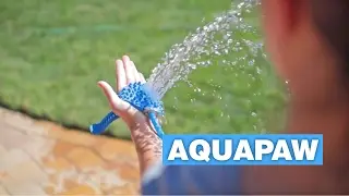 Aquapaw Palm-Sized Dog Scrubber and Sprayer