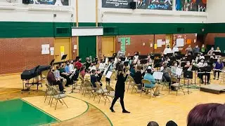 Six grade band concert NorthEast Middle School Midland Michigan ❤️
