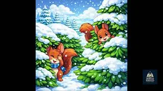 Cache-cache vert -Musique d&rsquo;Hiver pour Enfants-Contes de f&eacute;es du Dakota du Nord