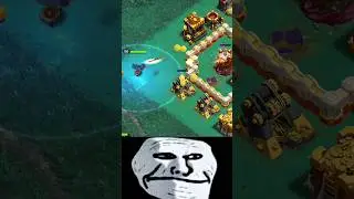 RC+Electro Boots+rocket spear+invisible spell dengerous attack #shorts #clashofclans #shortsfeed