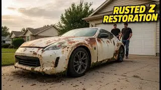 ASMR Nissan Z Restoration &mdash; Nissan 350Z/370Z from Total Disrepair to Looking New