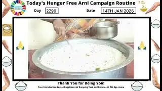2296 Day Hunger Free Arni Campaign Routine 14 January 2026