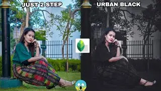 New Snapseed Photo Editing Trick 🔥2022 || Snapseed URBAN BLACK😱❤🔥