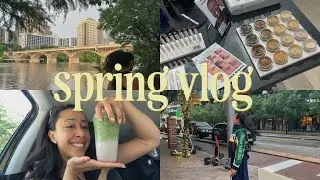 spring vlog: getting a new sewing machine and life in austin, tx 🪡🌷