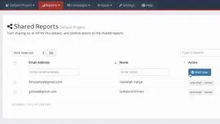 Creating Shared Reports in LinkTrackr