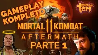 SHANG TSUNG MOCINHO!? 😱 MK11 AFTERMATH 🔥 CUTSCENES + GAMEPLAY + REACT [PARTE 1] 💥 EST&Aacute; ANIMAAAAL!