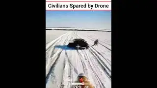 &ldquo;Civilians Spared by Drone #shorts