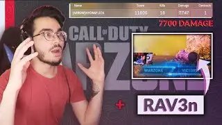 I Got 7700 Damage In a Warzone Game Ft.@RaV3nPari​