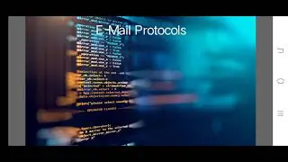 E-Mail protocols
