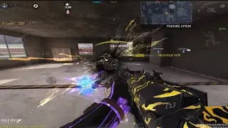 Legendary AK47 Wrath Black & Gold ranked search and destroy clips(cod mobile search and destroy)