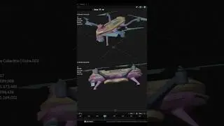 Drone Pulverizador Model Concept Design Blender 3d VR