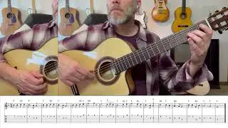 We Shall Overcome Beginner Fingerstyle Tab | MLK Tribute