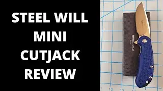 STEEL WILL CUTJACK MINI REVIEW, BUDGET EVERYDAY CARRY, EDC KNIFE.