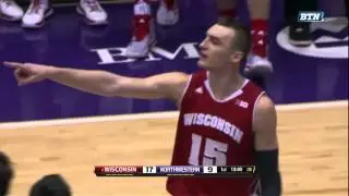 Wisconsin Badgers vs  Northwestern Wildcats  -  January 04, 2015