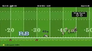 Full New Orleans-Carolina Retro Bowl Game@JefeZhai 