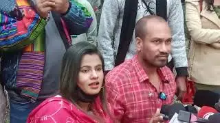 নায়িকা সিমি ইসলাম কলি ও হিরো রাসেল মিয়া, নায়িকা বর্ষা কে নিয়ে কি বলল দেখেন রাসেল মিয়া