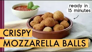 Crispy Mozzarella Balls | Cheese Nuggets | Easy recipe