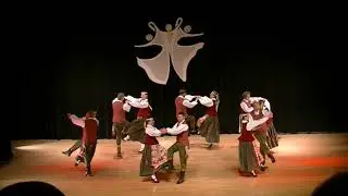 Baltija Dancers from Sweden at Juventus Lithuanian Folk Dance Festival