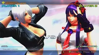 ANGEL vs ATHENA ASAMIYA - THE KING OF FIGHTERS XIV 2016