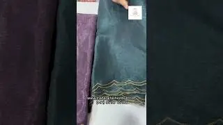 Special shimmer silk saree with golden arco border and golden heavy blouse #plainsaree #shimmersilk
