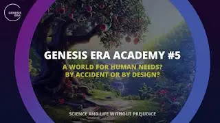 #5 A World for Human Needs? By accident or by design? | Genesis Era Academy