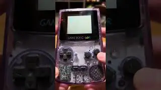 Booting Up Pok&eacute;mon Green on Atomic Purple GBC #pokemon #asmr