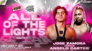 Focus Pro Wrestling : OUT OF FOCUS - Jose Zamora vs Angelo Carter