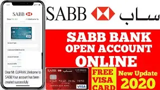 How to open online account in SABB Bank | SABB Bank open online account