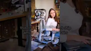 Rocket ship among ergonomic chairs 🤯