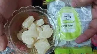 Gula Gula hard boiled candy Lemon 🍋 flovour | ASMR