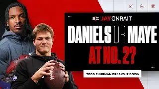 Will Commanders select Jayden Daniels or Drake Maye with pick No. 2?