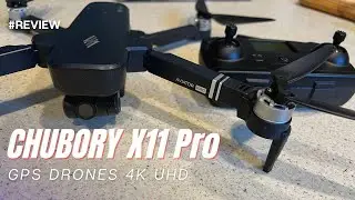 CHUBORY X11 Pro GPS Drones with 90+ Mins Long Flight Time , 2-axis Gimbal Drones with Camera 4K UHD