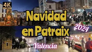 Navidad en Patraix (Valencia) I Walking Tour 4K I #patraix #valència #navidad2025 #navidadfeliz