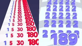 Merge Number Run Master (Vs) Numbers Merge Run And Plus - Amazing Android Gameplayed