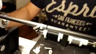 Wrapping guide with power wrapper.