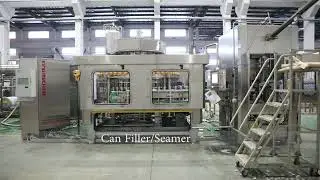 Can filler and seamer 500CPM CSD Can Filling and Seaming machines