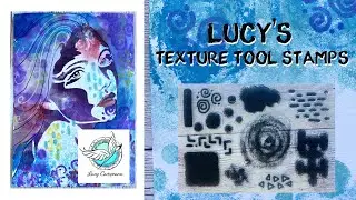 Lucy's TEXTURE STAMP SET With Lucy