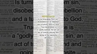 Forgiveness Of Sin Requirements!